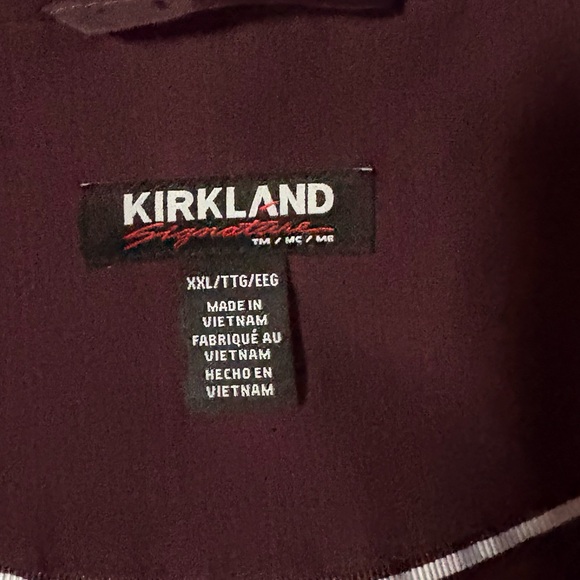 Kirklands Hooded Trench Coat in Burgundy - Picture 11 of 13